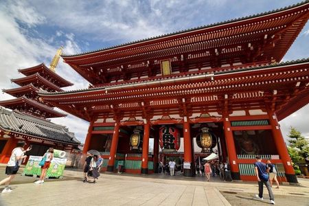 Haneda Layover tour of 6 hours with local Japanese guide by train