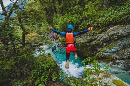 Full-Day Routeburn Canyoning Adventure from Queenstown