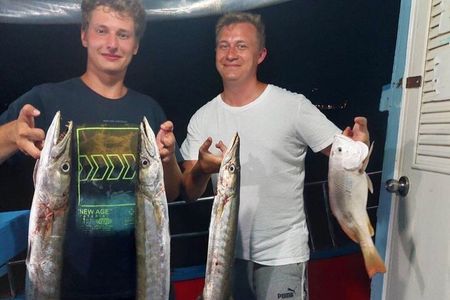 Koh Samui Private Night Fishing with Fresh Catch Cooking Onboard