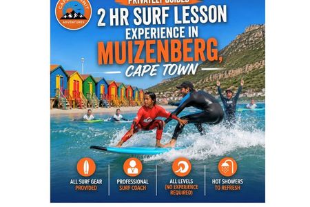 Private Guided Surf Experience in Muizenberg, CT