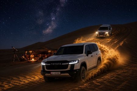 Doha Night Desert Safari with Dune Bashing,Stargazing & Adventure
