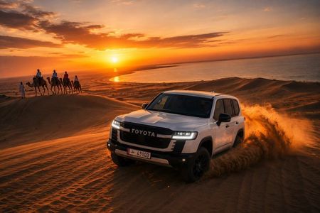 Sunrise or Sunset Desert Safari Experience in Qatar