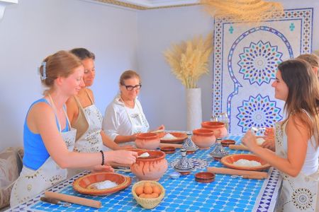 Agadir Moroccan pastry course tea and takeaway creations