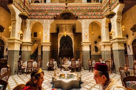 Fez Wedding Reception Dinnerwith Live Oud Music
