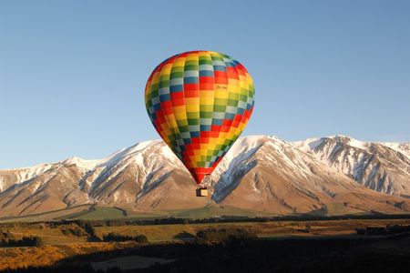 Sunrise Hot Air Balloon Flight over Canterbury Plains