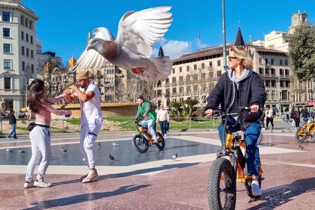 Barcelona Relaxed Bike Tour: City Highlights with E-Bike Option