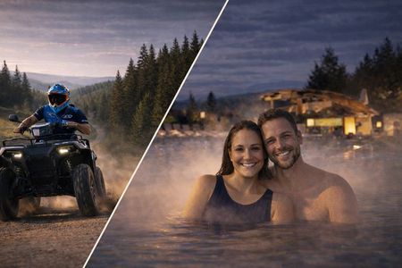 From Krakow: Zakopane Quad Adventure & Chochołów Thermal Baths