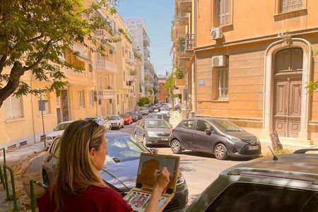 Painting Athens