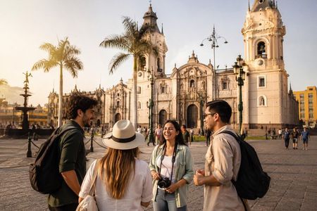 City tour of the historic center and catacombs with hotel pickup