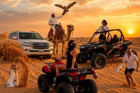 Doha: Half Day Desert Safari with Camel Ride and Inland Sea Tour