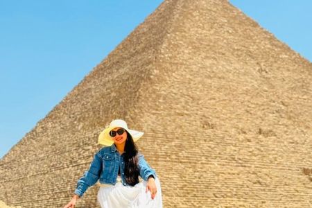 Private Inclusive Tour at Giza Pyramids, Flucca Ride & BBQ Lunch.
