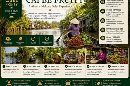 Cai Be Fruity Village 1 Day tour