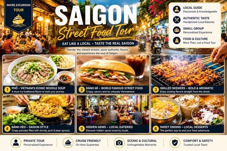 Unique Taste of Saigon Street Food Tour by Car/Scooter