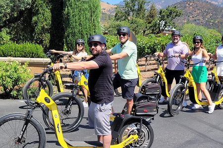 Napa Valley Wine Tasting E Bike Tour