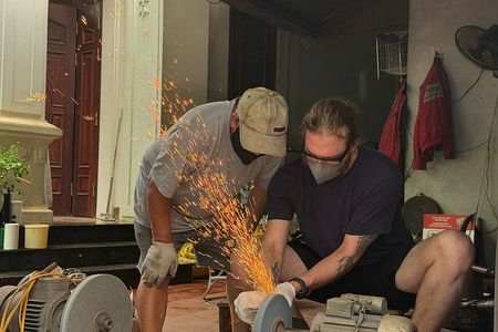 Authentic Knife Making Workshop with Master Blacksmith in Hanoi