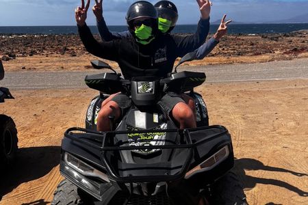 Volcano Hike and Meeting with Squirrels on Quad Bike