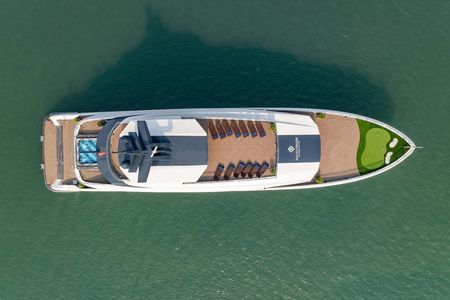 Luxury Day Cruise to Halong & Lan Ha Bay from harbor