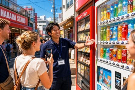 Tokyo: Vending Machine Adventure Walking Tour