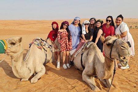 Shared Wadi Bani Khalid and Wahiba Sands Sunset Tour