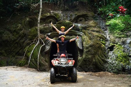 Ubud River Rafting and ATV Gorilla Cave with Cretya Sunset Pool