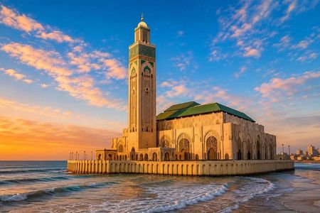 Casablanca Highlights Tour, Hassan II Mosque ticket included