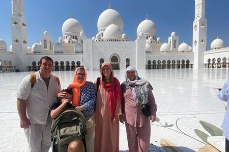 Private Abu Dhabi Full Day City Tour Grand Mosque Louvre Palace