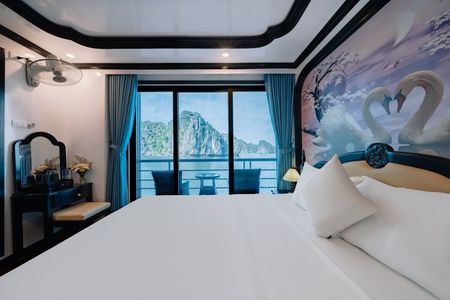 Lan Ha Bay Cruise private balcony: smallgroup, biking+kayak+meals