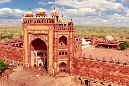 From Delhi-Taj Mahal & Agra Fort Private Tour with Fatehpur Sikri