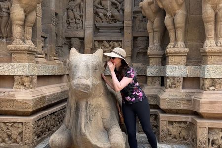 Mahabalipuram and Kanchipuram Day trip from Chennai by Private car with Guide