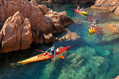 Costa Brava Kayak and Snorkel from Barcelona (Small Group)
