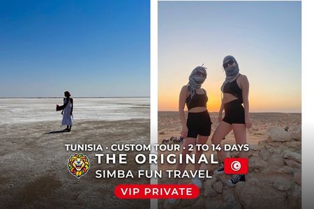 Private Fun VIP Custom Tours Tunisia (2-14 Days) Pickup All