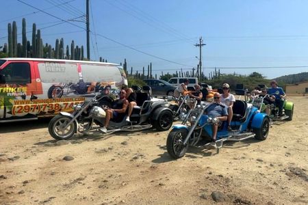 Guided Trikes Tour Around Aruba Island
