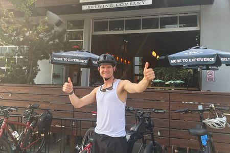 Whistler E-Bike Brewery Tour with Local Craft Beer and Views