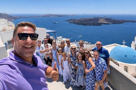 Santorini Private Shore Excursion with Water Taxi Options