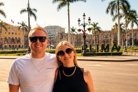 City tour of the historic center and catacombs with hotel pickup