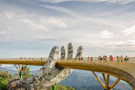 Da Nang : Golden Bridge , Lady Buddha , Marble Mt & Am Phu Cave