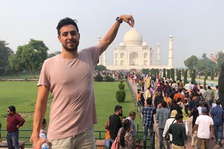 Full Day Taj Mahal Agra Private Tour by Car with Guide