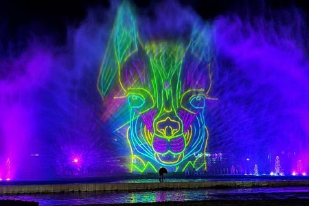 Lima de Noche : Catacombs, Show of Lights in Water with Pickup hotel