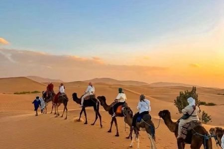 5 - Day Marrakech to Merzouga Desert Tour Camel Trek & Desert Camp