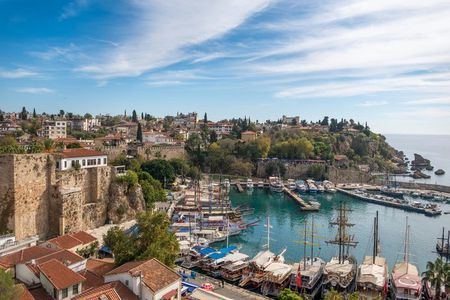 Antalya City Tour with Boat Trip, Kaleiçi & Düden Waterfalls