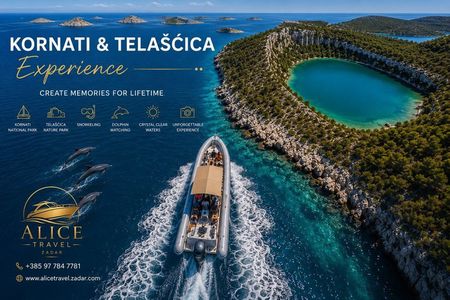 Half Day Kornati Telascica and Blue Lagoon Boat Tour