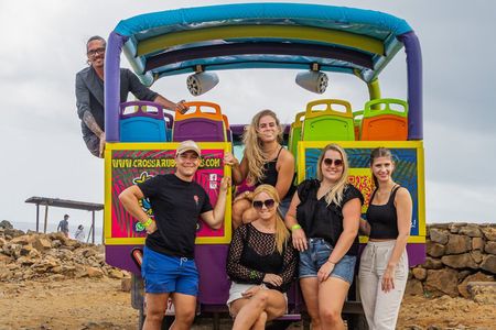 Private 4x4 Natural Pool, Caves & Baby Beach by Cross Aruba Tours