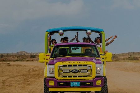 Aruba Natural Pool Jeep Adventure – Natural Bridge & Casibari