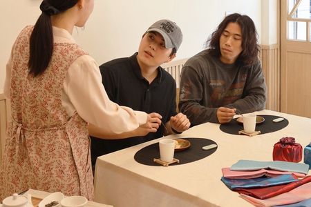 Seoul Korean Tea and Rice Cake Tasting with Bojagi Craft Workshop