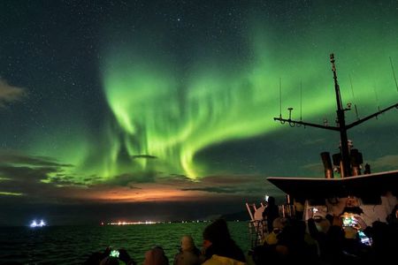 Northern Lights by Boat from Reykjavik with Free Retry Included