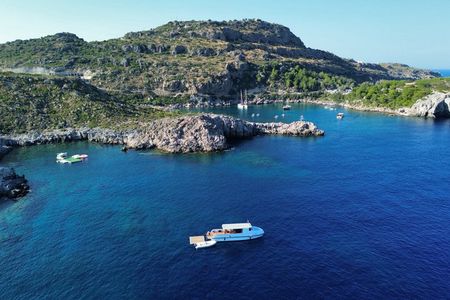 From Rhodes: Small-Group Cruise with Lunch & Drinks