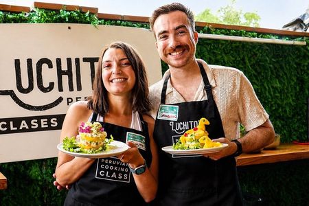 #1 Rated Lima Cooking Class: Make Ceviche, Causa & Pisco Sours!