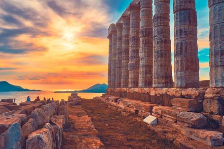 Cape Sounio, Temple of Poseidon, Athenian Riviera Private Tour from Athens