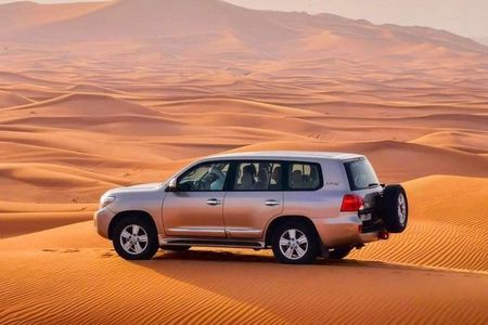 Qatar Shared Desert Safari with Sandboarding and Camel Ride