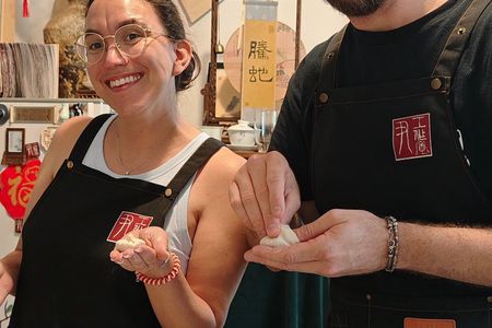 Vegan Soup Dumpling Making in Shanghai